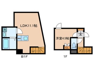 ＲＥＭＵ本郷の物件間取画像